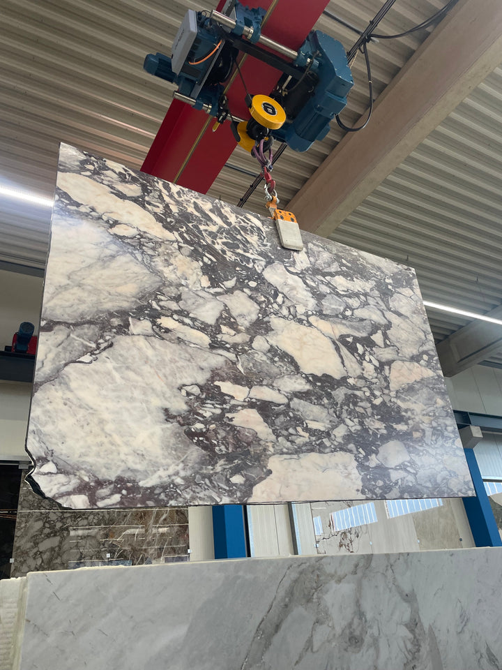 FLAT L Couchtisch aus echtem Marmor