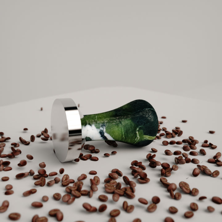 Tamper aus echtem Stein