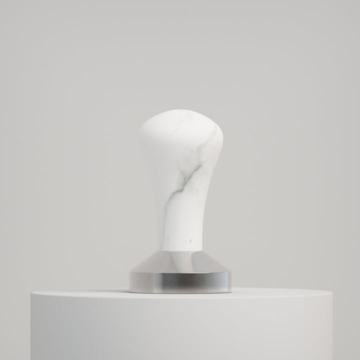 Tamper aus echtem Stein