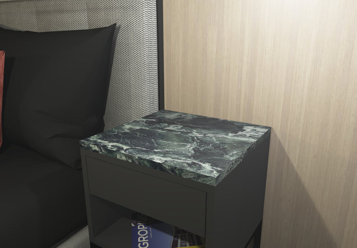 Marmor-Abdeckplatte IKEA-Nachttisch