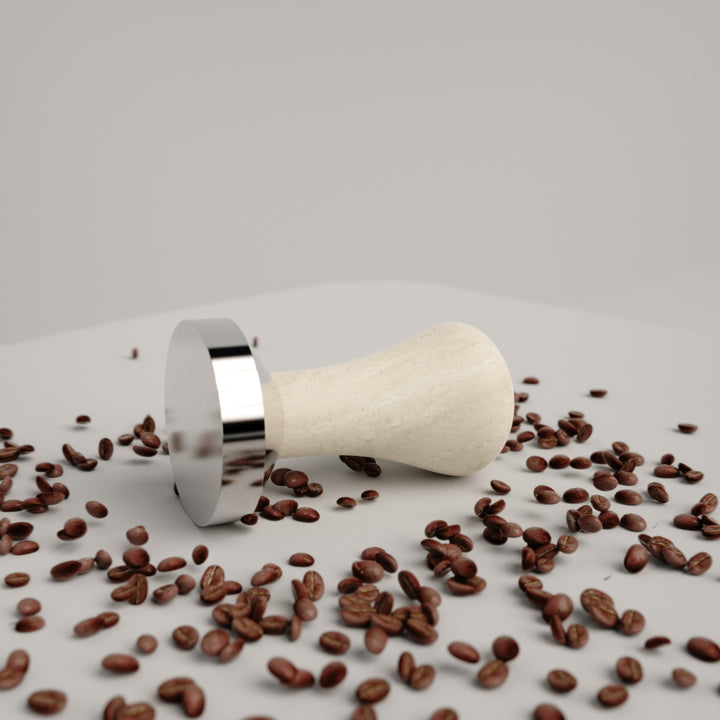 Tamper aus echtem Stein